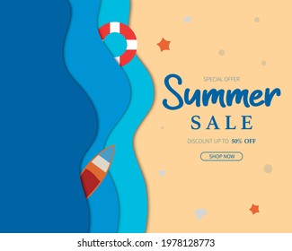 Summer Sale Social Media Template