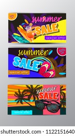 summer sale template banner