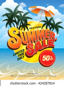 Summer Sale Template Banner