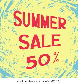 summer sale template for your