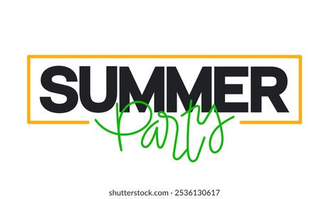 Banner de texto de venda de verão para rótulo, tag, sinal, adesivo, cartaz, publicidade, modelo, promoção e modelo