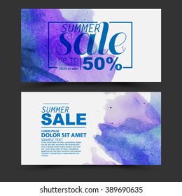 summer sale vector