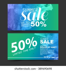 summer sale vector