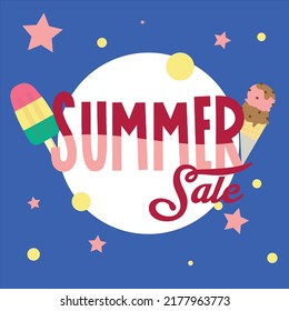 el fondo vectorial de venta de verano puede ser usado como post en medios sociales, volante, afiche