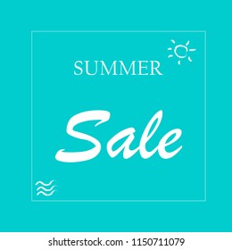 Summer sale vector design