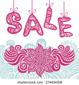 Summer sale vector illustration