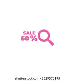 Summer Sale. Vector poster with hand lettering and sun.
