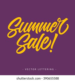 Summer Sales Inscription