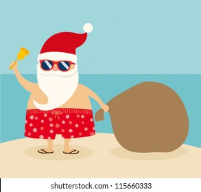 Summer Santa Claus