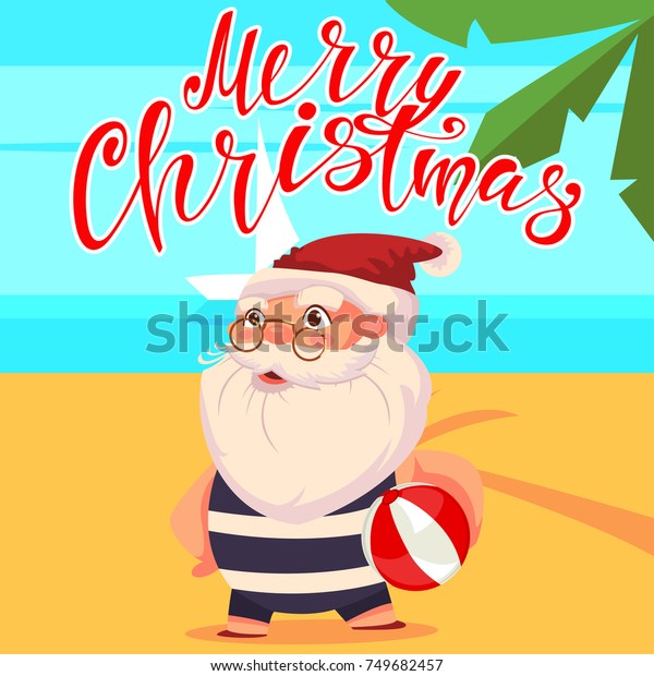 santa swimming costume