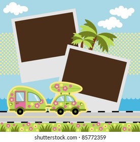 Summer scrapbooking set