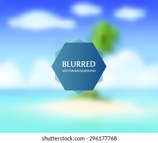 Summer sea abstract blur background for web design,colorful, blurred,texture, wallpaper,illustration