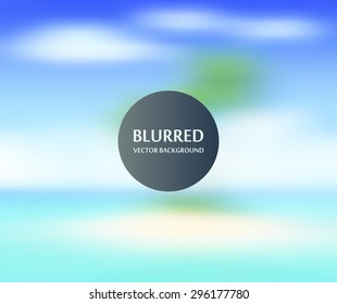 Summer sea abstract blur background for web design,colorful, blurred,texture, wallpaper,illustration