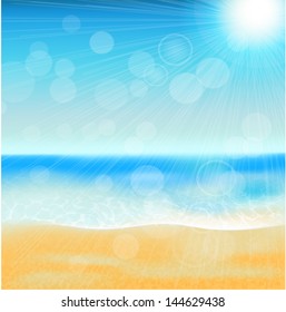 summer sea beach