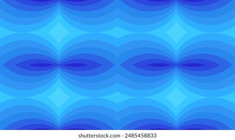 Summer Sea Blue Gradient Background