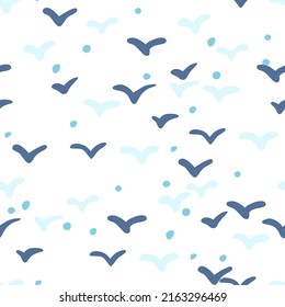 Summer sea holidays - seamless pattern