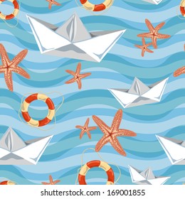 summer and sea pattern