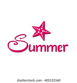 Summer sea star