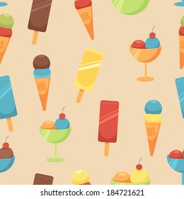 Summer Seamless Background