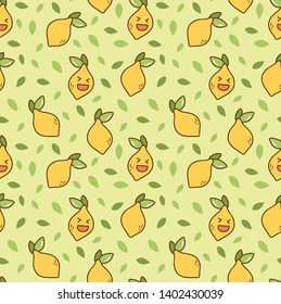Summer seamless background vector illustration