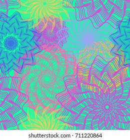 Summer seamless background, vector illustration