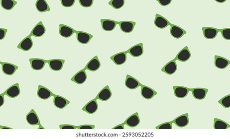 Summer seamless pattern background. Summer icon illustration pattern. Summer icon background. Perfect for fabrics, textile, wallpaper, and decor. SSTKbackgrounds