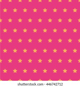 Summer seamless pattern with stars