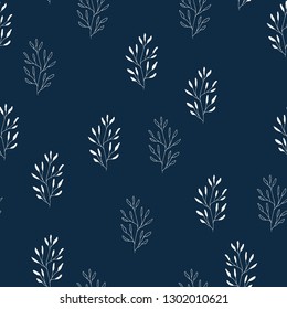 Summer seamless pattern. Vintage style.