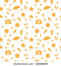 Summer seamless texture
