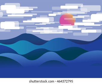 summer seascape