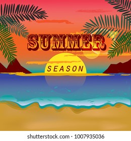 Summer Seson sun fun party sea beach