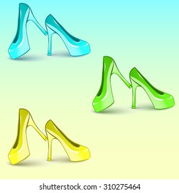 Summer set shoes