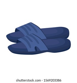 Summer shoe vector icon.Cartoon vector icon isolated on white background summer shoe.