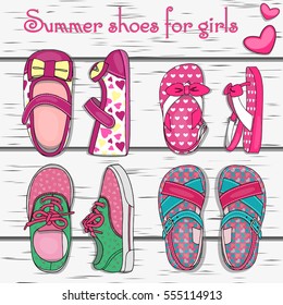 Summer shoes for girls