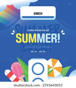 Summer Shopping Discount Event Template