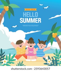 Summer Shopping Discount Event Template