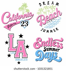 summer slogan graphic