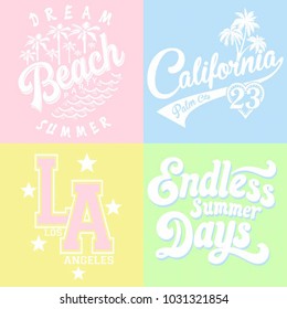 summer slogan graphic