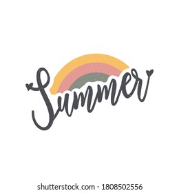 Summer slogan print graphic vector Print Fashion lettering or other uses