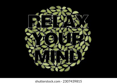 Summer slogan for t shirt with word and leaf. Vacation style print design. Vector illustration.