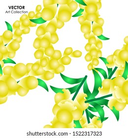 Summer Snapdragon flower seamless pattern, Vector illustration design element