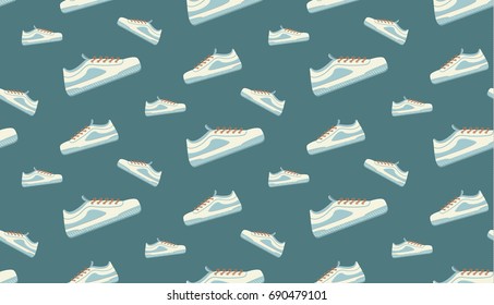 Summer sneakkers sport pattern