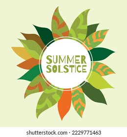 Sommersonne. Design geeignet für Grußkartenposter und Banner