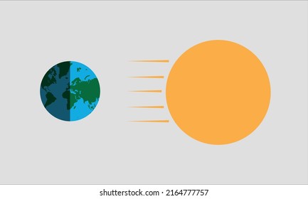 Sommersonne, die jedes Jahr am 21. Juni stattfindet