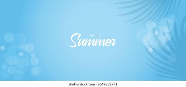 Summer Special Background illustration Hello Summer 