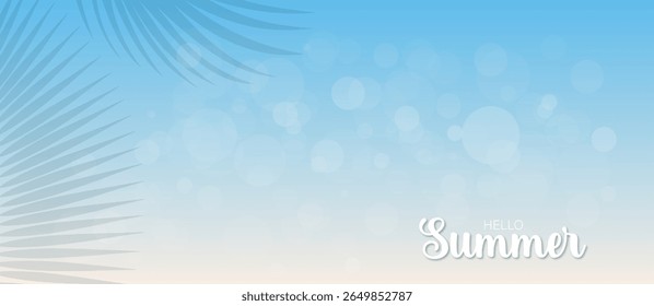 Summer Special Background illustration Hello Summer 