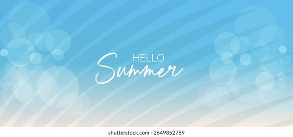 Summer Special Background illustration Hello Summer 