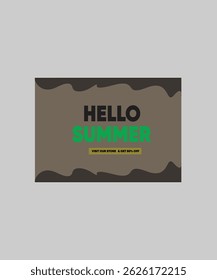 summer special sale banner design 