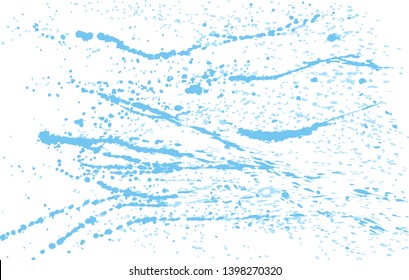 summer splash. brush stroke illustrations. ink art.