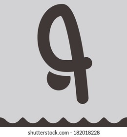 Summer sports icons - diving icon